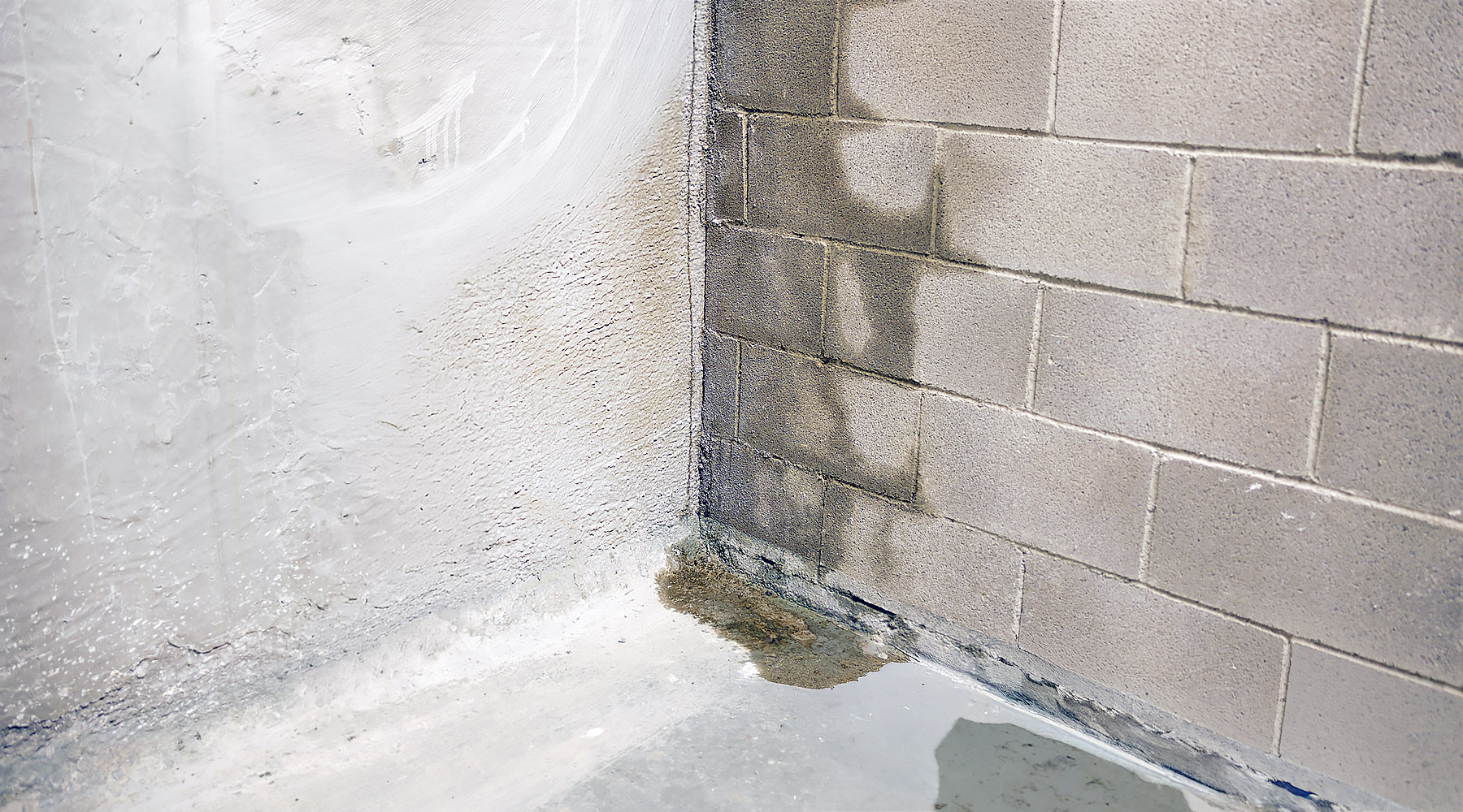 Basement in Southern Oregon with Moisture seeping through