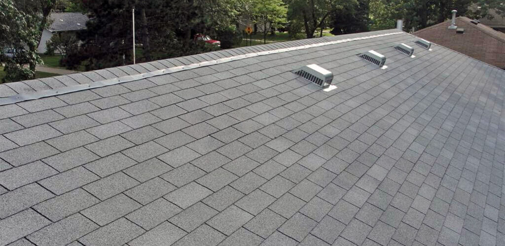 Zinc strip on a roof in Southern Oregon