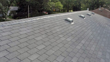 Zinc strip on a roof in Southern Oregon